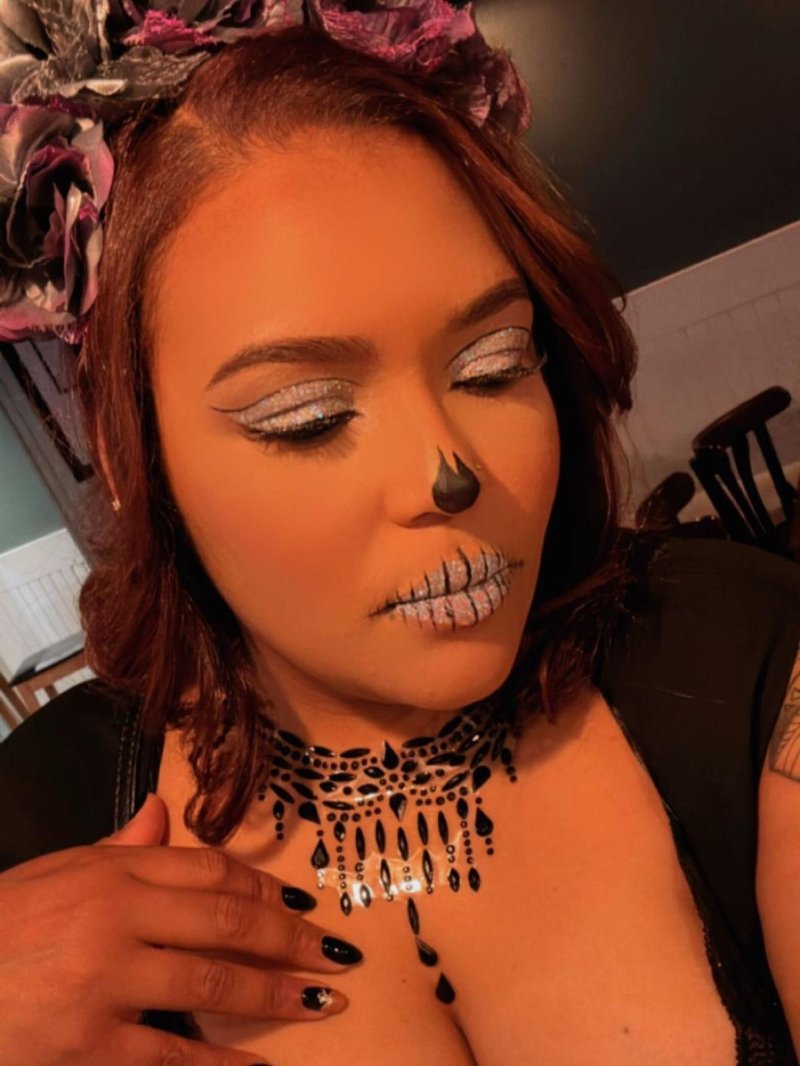 Maquillaje de fantasía — Catrina