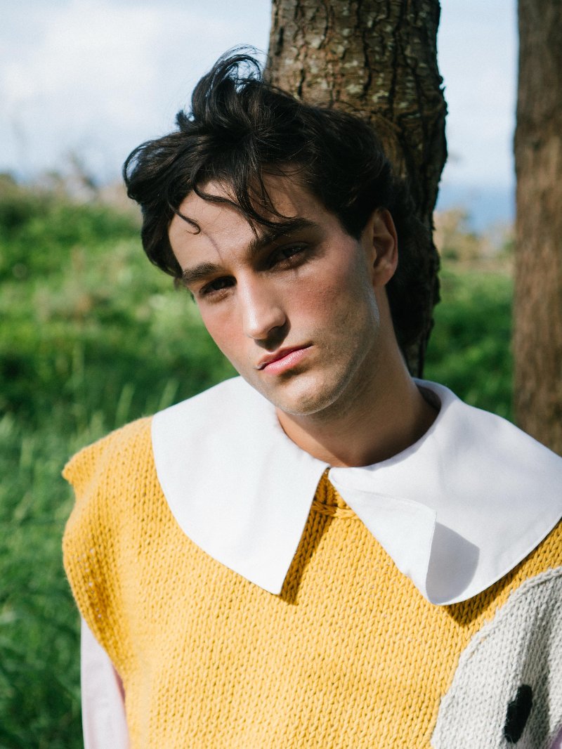 Maquillaje de fotografía — Editorial masculino
